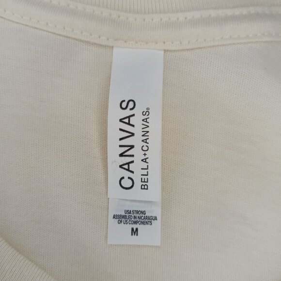 Guru Gang Starr Mens Medium T Shirt Cream Short Sleeve Graphic Hip Hop Tee - Picture 6 of 6